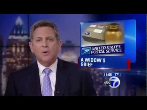 Michael S. Lamonsoff, a New York Personal Injury Attorney, is interviewed by Channel 7 regarding a case. Widow is grieving twice because her husband's ashes were lost.