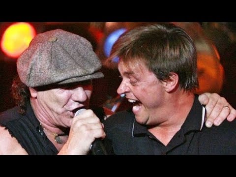 JIM BREUER and BRIAN JOHNSON (AC/DC) perform ROCK AND ROLL A'INT NOISE POLLUTION