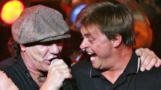 JIM BREUER and BRIAN JOHNSON (AC/DC) perform ROCK AND ROLL A&#39;INT NOISE POLLUTION