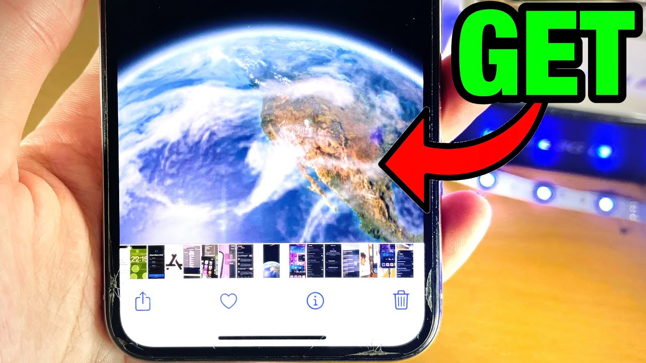 iOS 16 Earth Wallpaper on ANY Android / iPhone!