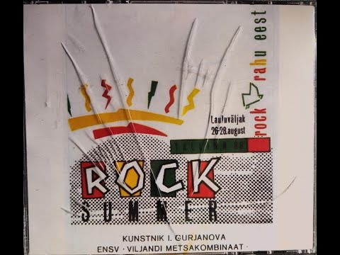 Estonia Tallinn Rock Summer / Glasnost Rock 1988 "alternative VHS" 1 of 4