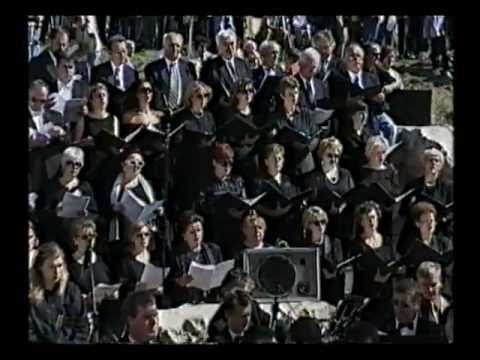 ROZ "Ivan Matetić Ronjgov" - Aganče (iz mise, proslava 900. obljetnice Bašćanske ploče)