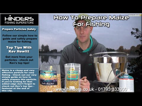 How To Prepare Maize for Fishing