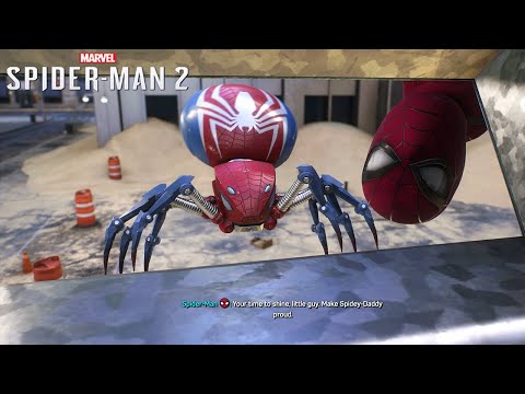 Spiderman 2: Spiderman Release Spider-Bot for the First Time! (Where Have You Been? Mission)