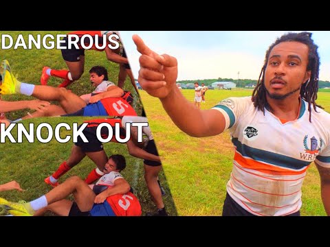 Rugby in POV (CRAZY KNOCKOUT)