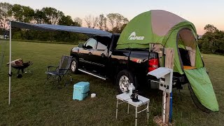 Truck Tent Camping Trip Ruined