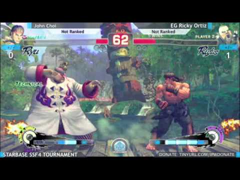 John Choi (RY) vs E. G. Ricky Ortiz (RU) - Winners Finals - NorthBay SSF4 Tourney