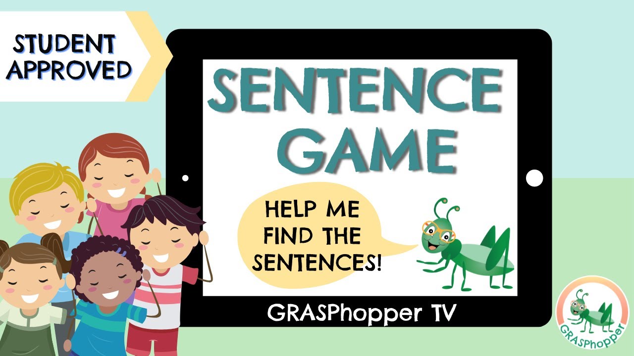 Sentence Game for Kids | Practice Writing Sentences in a fun way!