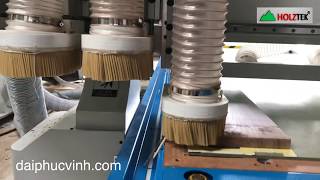 HOLZTEK. MÁY CNC TRUNG TÂM 4 Đầu gia công gỗ tự nhiên giá rẻ nhất tp Hcm