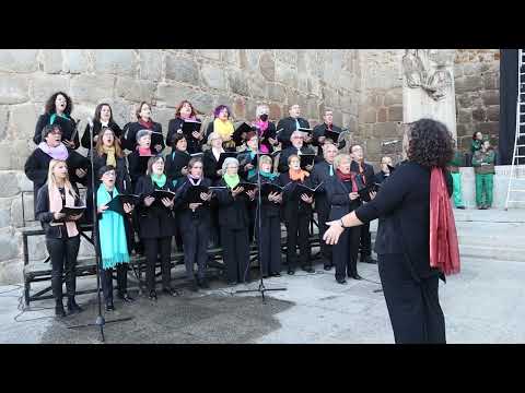 Amicus Meus en la ofrenda a Santa Teresa