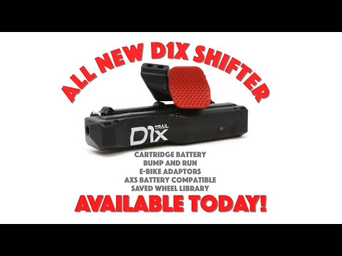 The Updated D1x Trail Shifter - New Features!