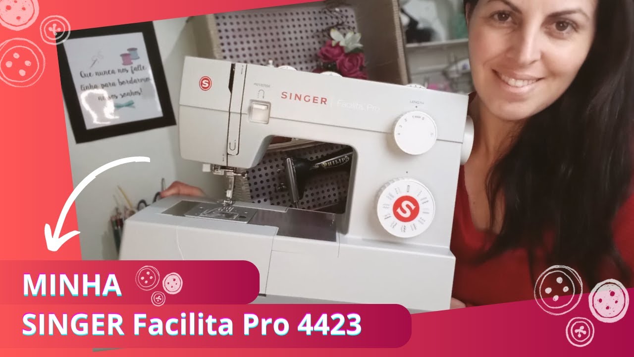 Singer Facilita Pro 4423 | Máquina costura doméstica | Costura para iniciantes