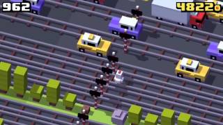 Crossy Road World Record 1,500+ Points!! Highest Score Ever!!!