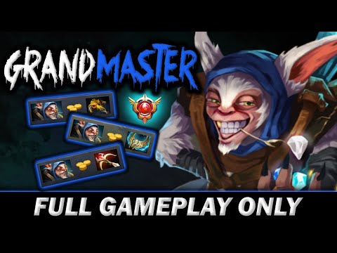 when Grandmaster playing Meepo with BKB, Revenant's Brooch, and Daedalus! - Full Gameplay Meepo #458