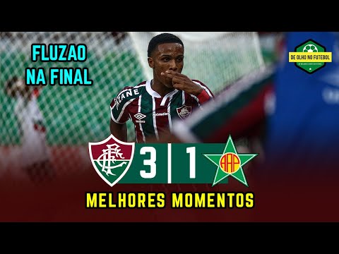 Fluminense 3 x 1 Portuguesa-RJ | Melhores Momentos | Gols de hoje | Carioca 09/05/2021