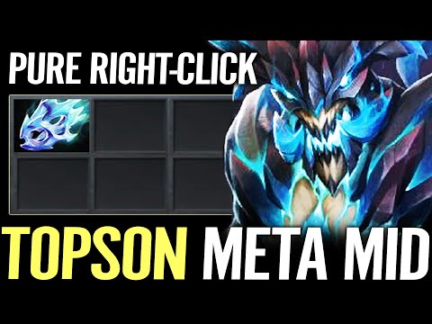 🔥 TOPSON OD MID Fast Moonshard Build — 100% Pure Right-Click META 16.000 Gold Comeback Dota 2 Pro