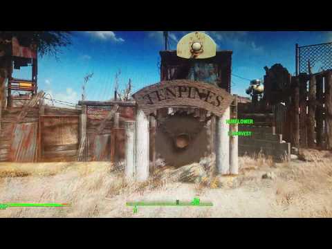 Fallout 4 Sim Settlements: Rise of the Commonwealth Tenpines Bluff Level 3 Tour and Commentary