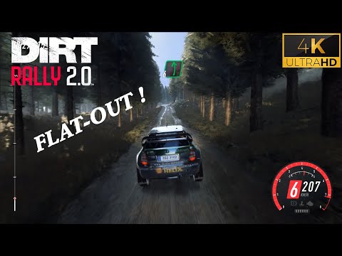 [4K 60FPS] DiRT Rally 2.0 Colin McRae: FLAT OUT Pack DLC | Skoda Fabia WRC | Scotland | PC Gameplay
