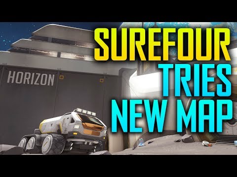 SUREFOUR IN THE NEW MAP (as Soldier/Widowmaker)