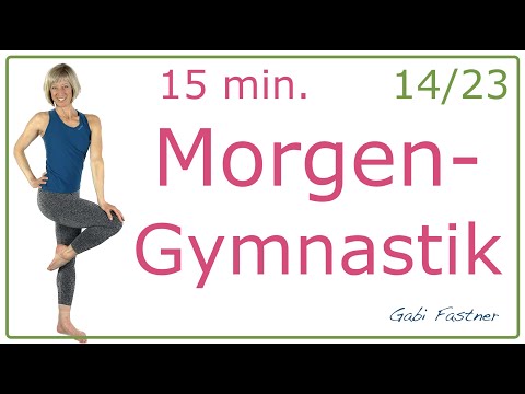 14/23☀️15 min. Morgengymnastik | Bauch-Beine-Po Training, ohne Geräte