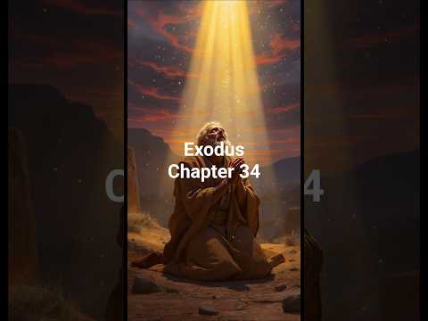 Exodus Chapter 34 | God's Words Return on Stone Tablets! #scriptureexplained #biblestories #bible