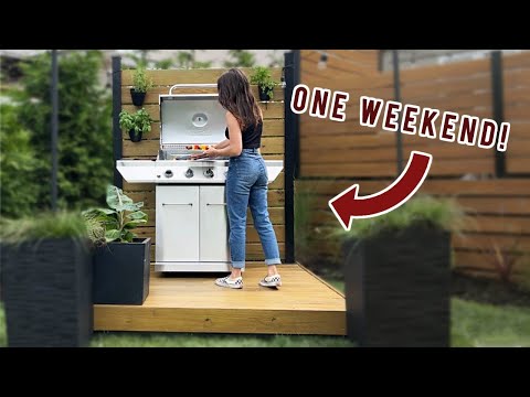 I Built A Deck In ONE WEEKEND!