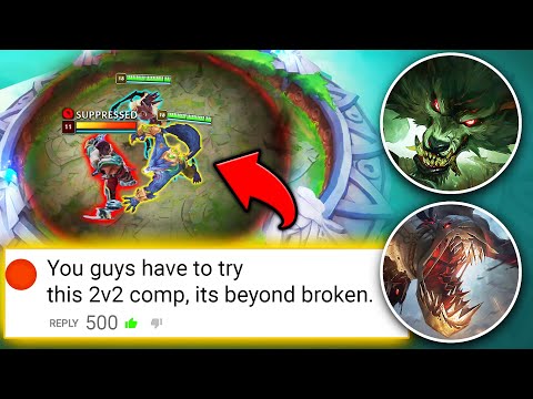 YouTube BEGGED us to play this secret 2v2 comp... so we put it to the test!