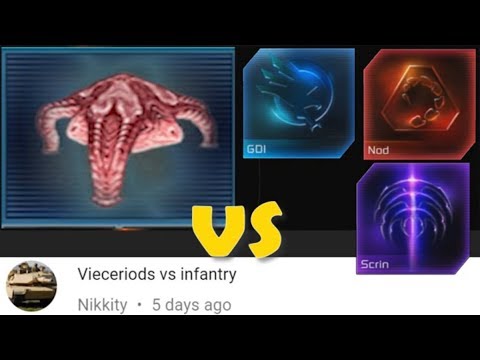 Viceroid vs All Infantry in Kane's Wrath