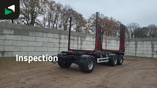 Прицеп лесовоз Pavic ANH24 Holztransport | Изображение 4 - Autoline