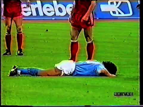 1989 04 15 Bayern Munich v Napoli UEFA Cup Semi Final 2nd Leg