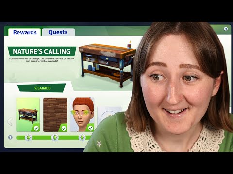 NEW REWARDS EVENT IN THE SIMS 4! (Playing the Nature's Calling Event)
