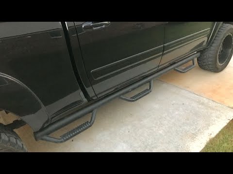 Toyota Tundra Step Bar Installation