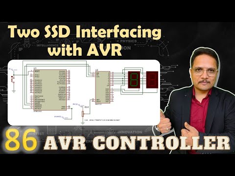 Interfacing of MAX7221 IC with AVR Microcontroller using SPI Protocol