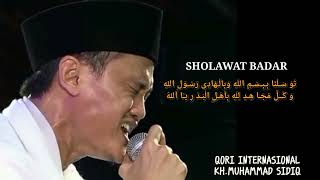 Download lagu SHOLAWAT BADAR || QORI INTERNASIONAL KH.MUHAMMAD SIDIQ || masya allah bikin merinding mp3