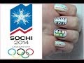 Sochi 2014 Olympic Game Nail Art / Сочи 2014 ...