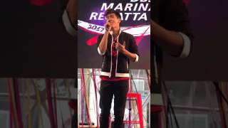 Nathan Hartono: Electricity/acoustic version (DBS Marina Regatta 2017)