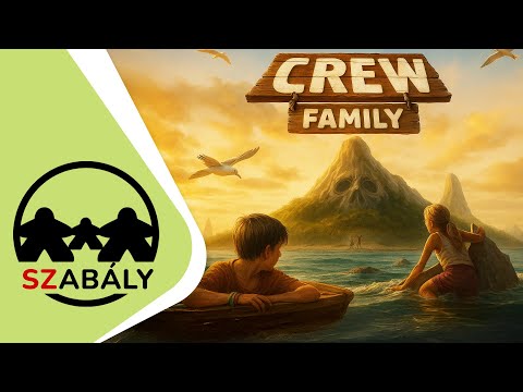 Játékszabály: THE CREW FAMILY - d3meeples