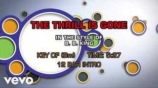 B. B. King - The Thrill Is Gone (Karaoke)