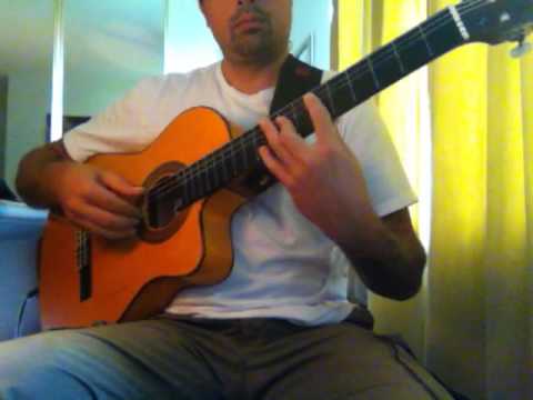 Iron Maiden "Aces High" (acoustic) Ben Woods on Flamenco Guitar