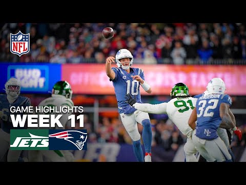 New York Jets vs New England Patriots Game Highlights | 2025 NFL Season Week 11