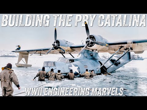 Building the Impossible: The Insane Engineering of the PBY Catalina | 4K Restored Historical Video