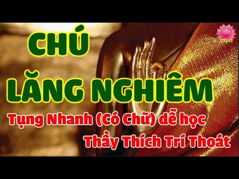 Thọ Trì Chú Lăng Nghiêm( Có Chữ) dễ học| Tiêu Trừ Nghiệp Chướng|Tương Lai Nhất Định Sẽ Thành Phật