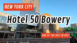 50 Bowery JDV Hyatt in New York City Tour and Walkthrough