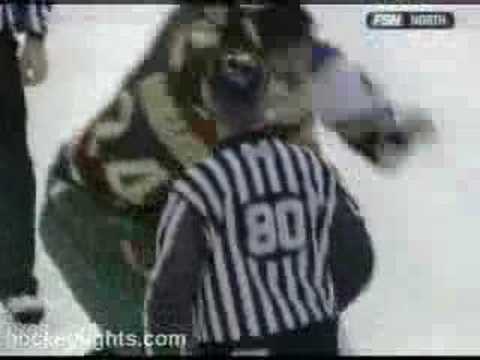 D.J. King vs Derek Boogaard
