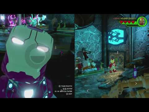 The Great Escape Free Play 100% | LEGO Marvel Super Heroes 2 PS4 2-Player GAMEPLAY [4K]