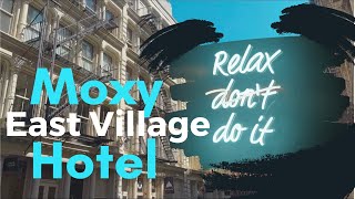 New York City Hotels: Stay at the Marriott Moxy Hotel East Village