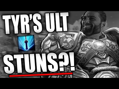 ONE OF SMITES BIGGEST BUFFS EVER! STUNNING TYR ULTS - Masters Ranked Duel - SMITE