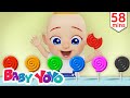 The Colors Song (Candies) + more nursery rhymes & Kids songs - Baby yoyo