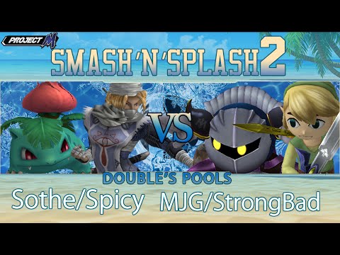 MJG/Strong Bad vs. Sothe/Spicy - Smash'N'Splash 2 Doubles Wave 1