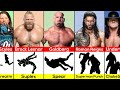 WWE Wrestlers Iconic Signature Moves